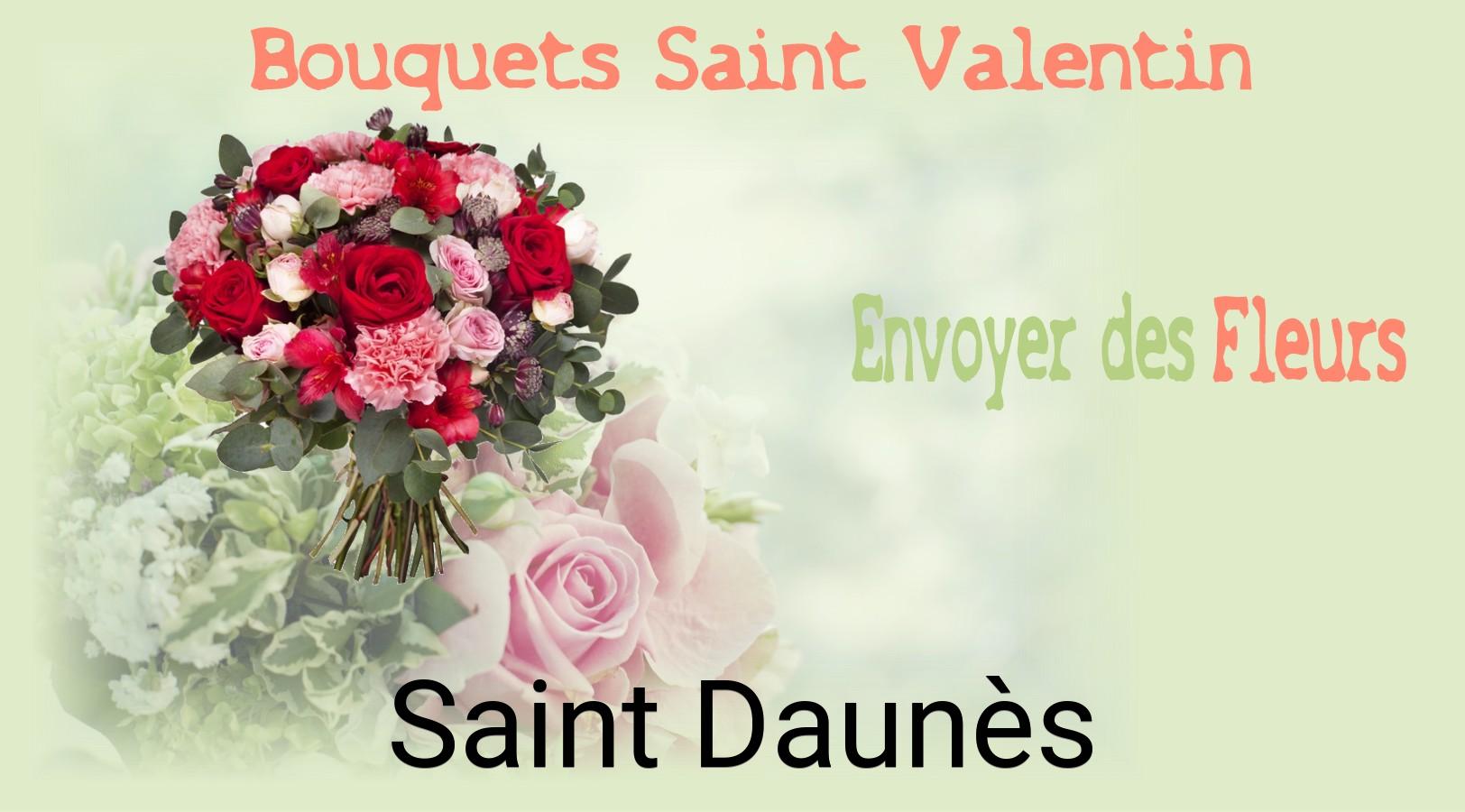 Roses de Saint-Valentin livrées à Saint-Daunès